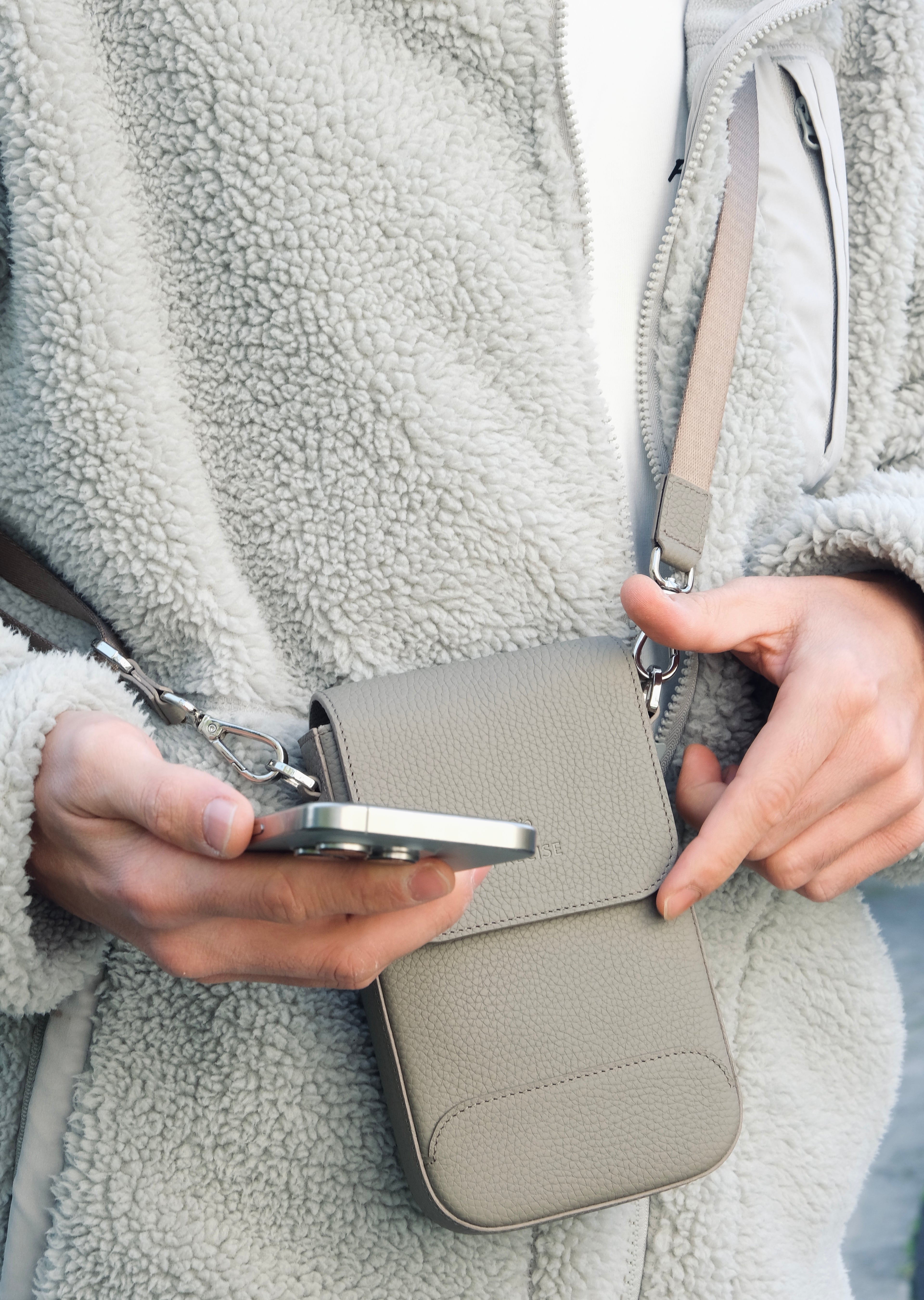 Modular Crossbody Bag - Natural