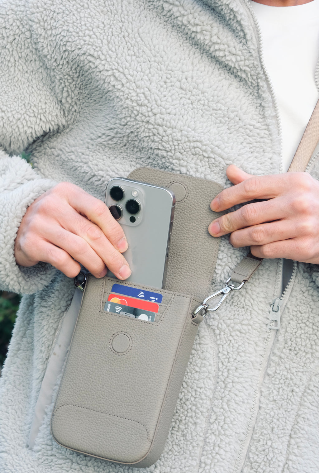 Modular Crossbody Bag - Natural