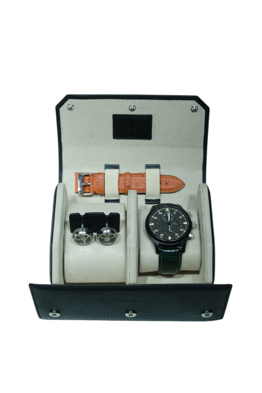 Watch Roll & Cufflink Case