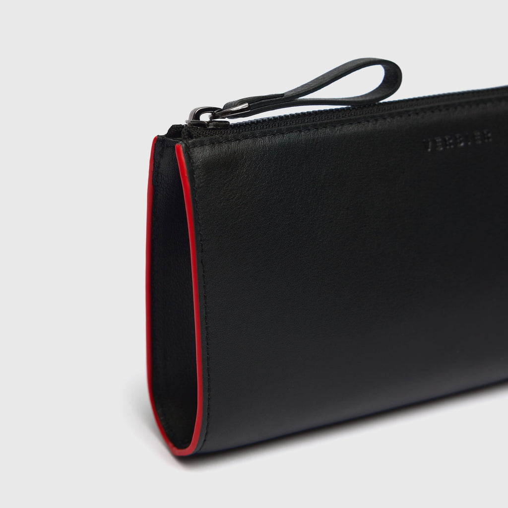 Essentials Bag - Black & Red