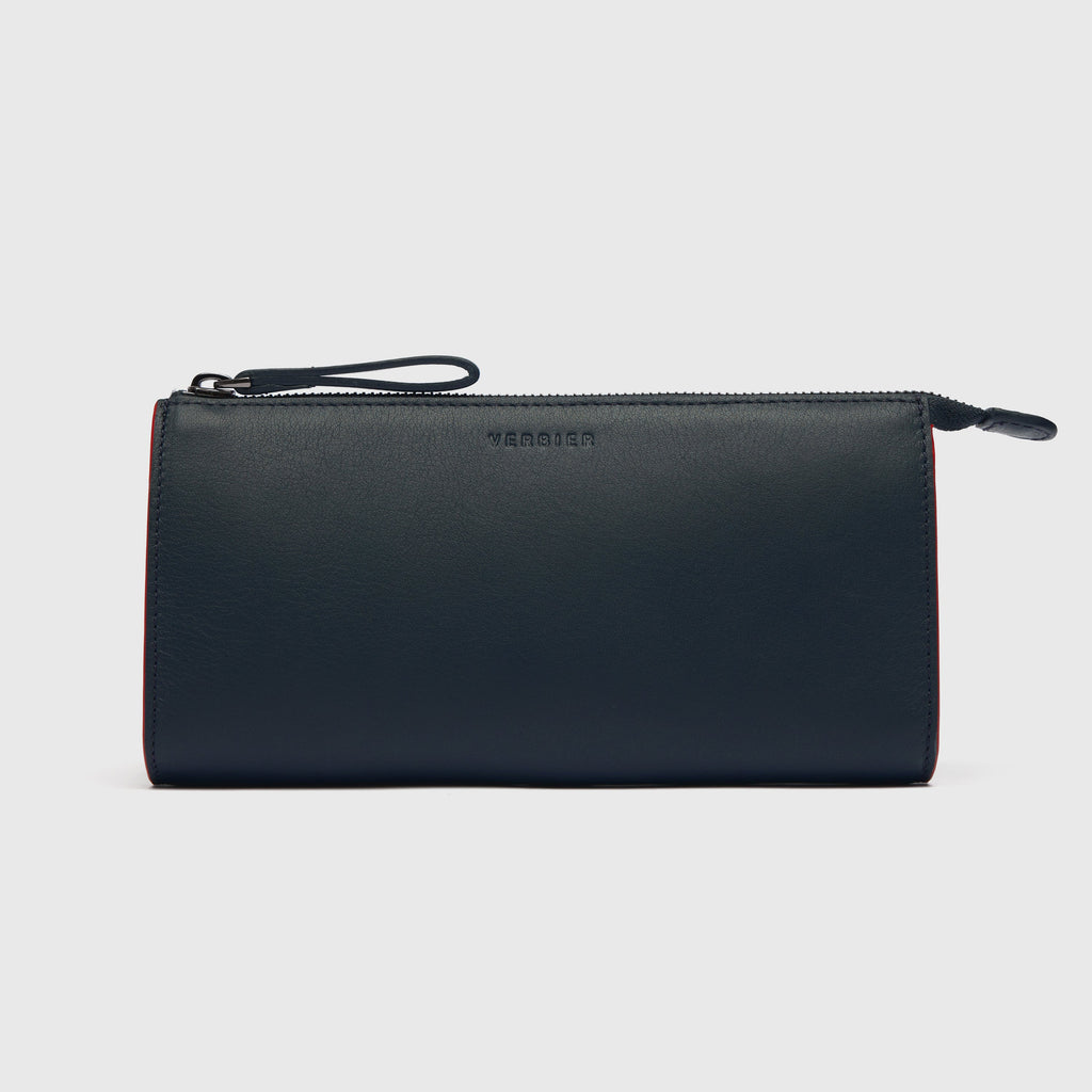 Essentials Bag - Navy & Red